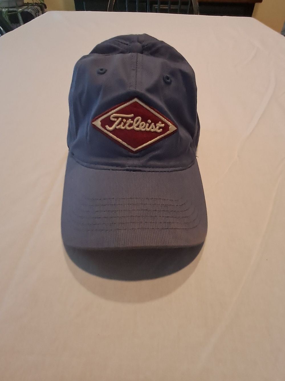 Titleist Diamond Patch Cap - Light Blue with Maroon Accent